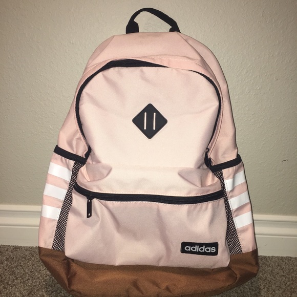 adidas baby pink backpack